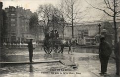 Paris - 16 - Inondations de Paris 1910 - Rue Gros - CPA 