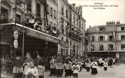 Orleans - Festivals of Jeanne d' Arc - Bishops - CPA