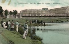 CPA Versailles the water part of Swiss and the castle