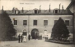 CPA Tours Hopital militaire