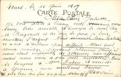 CPA Tours Le pont de pierres (cote Ouest)