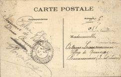 CPA Villaines Place de la mairie