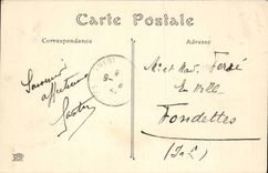 CPA Veretz Rive gauche du cher en amont du pont Route nationale de Tours a Nevers