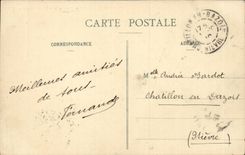 CPA Tours old houses of the Plumereau place