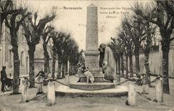 CPA Buzancais Monument des enfants morts pour la France 1870 1871