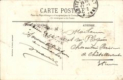 CPA Folklore Breton and Breton