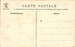 CPA Breton small Folklore of Fouesnant