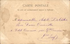 Angers CPA Barracks of the genius