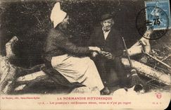 Folklore - Costumes - Normanie Pitoresque - the poumyes have bouenne - CPA