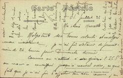 Bourges - the water Tower - seen Profile - CPA