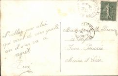 Saumur - a Kiss of Saumur - CPA