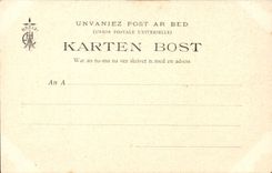 Folklore - Costumes - Resistance in Brittany - CPA Chouants