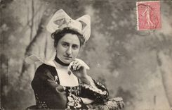 Folklore - Costumes - Fantasy - Woman - Girl - CPA