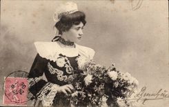 Folklore - Costumes - Fantasy - Woman - CPA