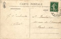 Folklore - Costumes - In Brittany - Lovesong without words - couple - CPA