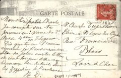 Paris - Les Zeppelins sur Paris - Crimes Odieux - des Pirates Boches- effet de bombe - CPA 