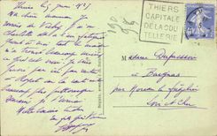 Auvergne - the Wedding - Illustration Bignou CPA