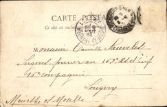 Folklore - Costumes - Oleronnais Types - Between the two my heart balances - Fantasy - Woman - CPA