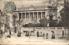 Angers - the Military Circle - dog - dog - CPA