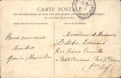 Angers - the Military Circle - dog - dog - CPA