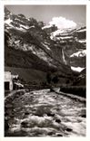 Gavarnie - the Circus and Gave - the Thatched cottage - CPA