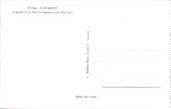 Gavarnie - On the left the Peak seeugnac alt 2575 - CPA