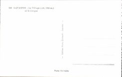 Gavarnie - the Village and the Circus - alt 1350 - CPA