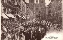 Orleans - the Festival of Jeanne d' Arc May 7th and 8th - the Procession - the Municipal council - CPA