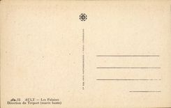 Ault - Cliffs - Direction of Treport - CPA