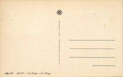 Ault - the Dam and the Beach - CPA