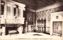 Chenonceaux - Le Chateau - Salle Francois 1 - CPA 