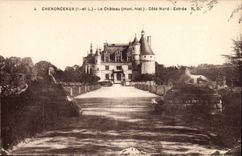 Chenonceaux - Le Chateau - Cote Nord - Entree CPA 