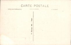 Chenonceaux - Cote Sud Oest - Le Chateau CPA 