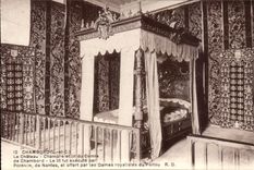 Chambord - Le Chateau - Chambre et Lit du Comte CPA 