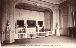 Chambord - Le Chateau - Chambre a Coucher de Louis XIV CPA 