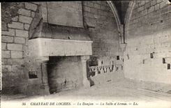 Castle of Loaches it Keep - Room of Weapons CPA