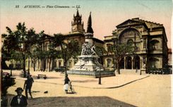 Avignon - Clemenceau Platz - CPA