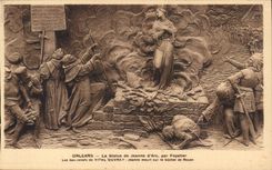 Orleans - Statue of Jeanne d' Arc by Foyatier - Low Relief - CPA