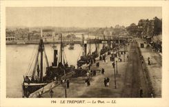 Treport - der Hafen - CPA
