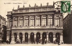 Lyon - Villeurbanne - grosses Theater - CPA