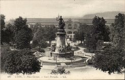 Lyon - Carnot Platz - Perrache Station - CPA