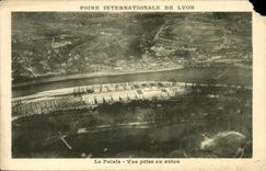 Lyon - International Fair von Lyon - der Gaumen gesehen in von der Flache - CPA