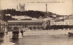 Lyon - Gerichte und Steigung von Fourviere - CPA