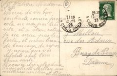 Lyon - Prafektur und Garten - CPA