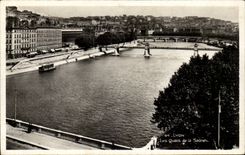 Lyon - Kais des Saone - CPA