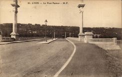 Lyon - die Pasteur Brucke - CPA