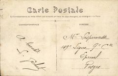 Lyon - Bartholdi Brunnen - CPA