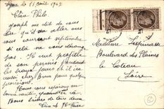 Lyon - Tilsitt Brucke - die Kathedrale-Str Jean und Fourviere - CPA