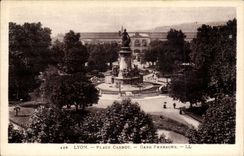 Lyon - Carnot Platz - und Parks Perrache - CPA