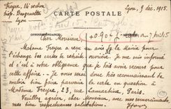 Lyon - Ort Terraux - Bartholdi Brunnen- und des Rathauses - CPA